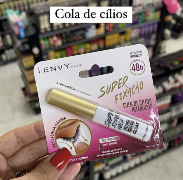 Cola para Cílios Kiss New York 48 hs