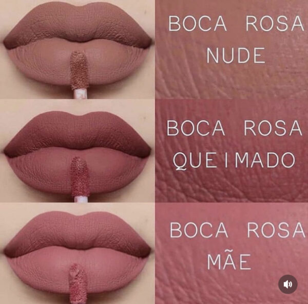 Batom Líquido Boca Rosa Matte - by Payot - Imagem 4
