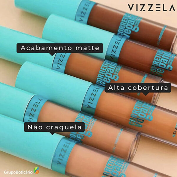 Corretivo Líquido Vizzela Vegano