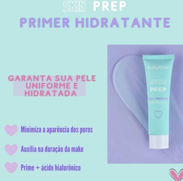 Primer Facial Hidratante Ruby Rose Skin Prep - Image 2