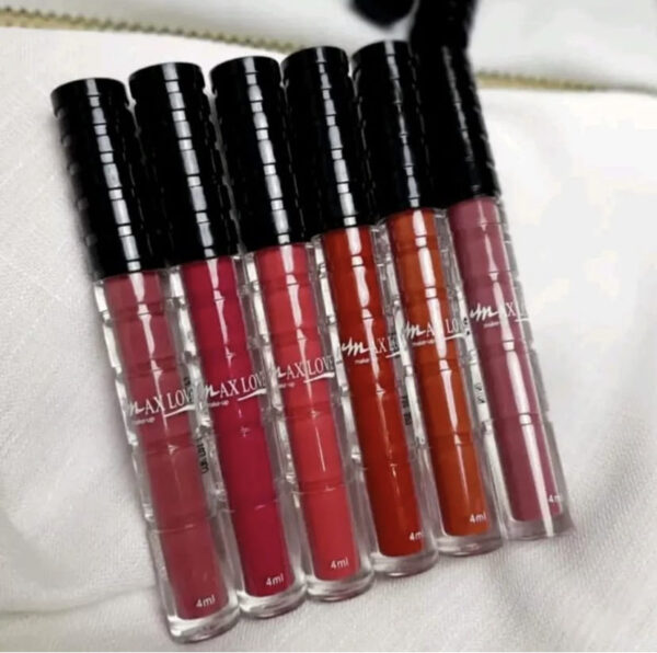 Batom Líquido Max Love Mate - Cores para o Vermelho