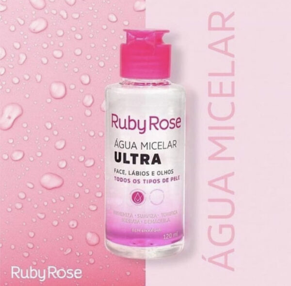 Água Micelar Ultra - Ruby Rose - 120 ml