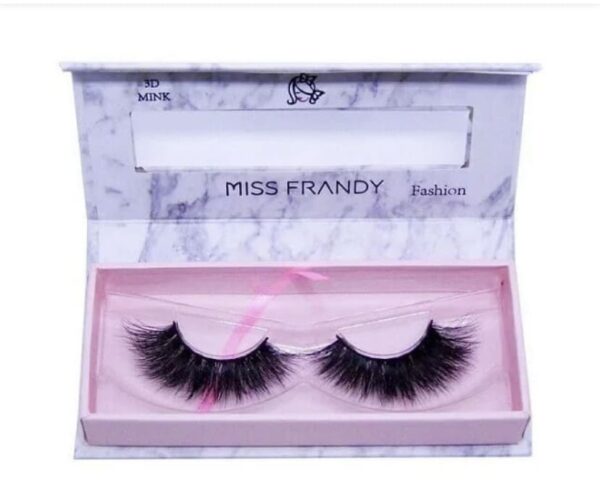 Cílios Postiços Miss Frandy 6 D 401 Efeito Mink