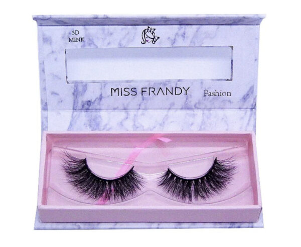 Cílios Postiços Miss Frandy 6D 409 Efeito Mink