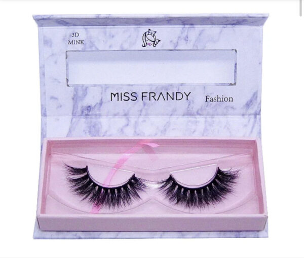Cílios Postiços Miss Frandy 6D 407 Efeito Mink