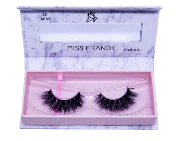 Cílios Postiços Miss Frandy 6D 404 Efeito Mink
