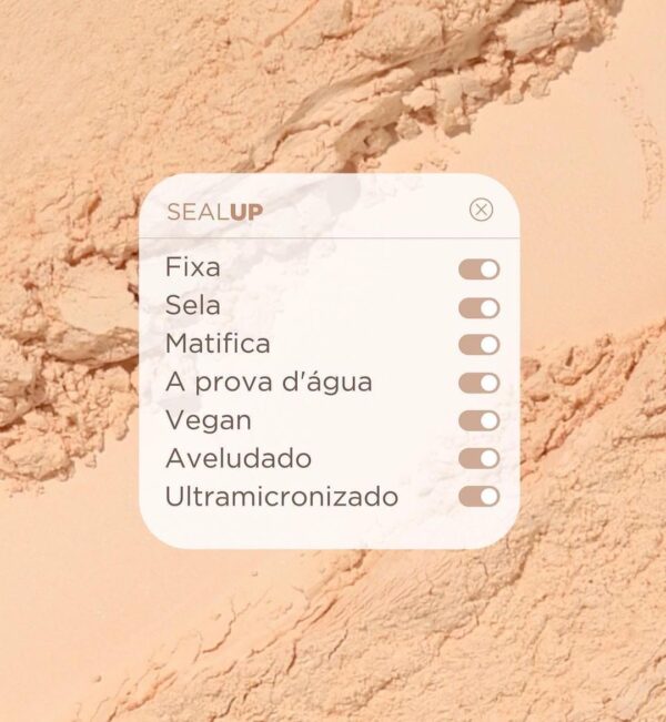 Pó Facial Bruna Malheiros SEALUP - Image 3