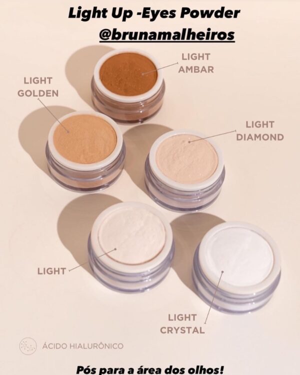 Pó Facial Eye Powder Bruna Malheiros Light Up - Image 4