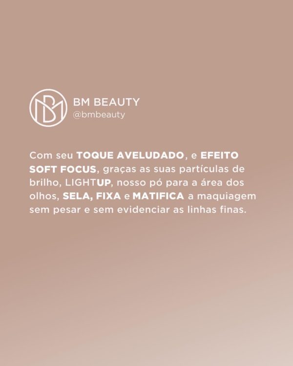 Pó Facial Eye Powder Bruna Malheiros Light Up - Image 7
