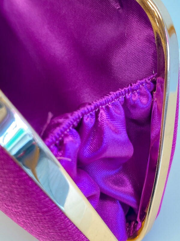 Bolsa Clutch Luxo Tecido - Imagem 5