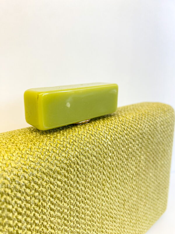 Bolsa Clutch Luxo Texturizada Verde Oliva - Imagem 2