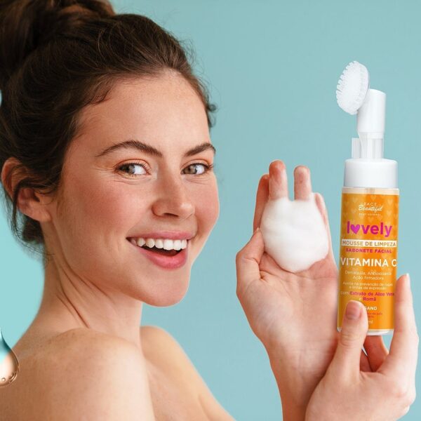 Sabonete Mousse de Limpeza Vitamina C - Imagem 2