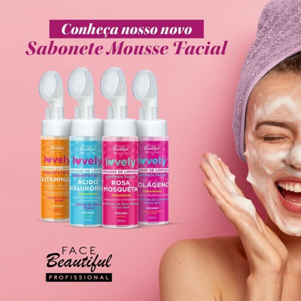 Sabonete Mousse de Limpeza Colágeno - Imagem 2