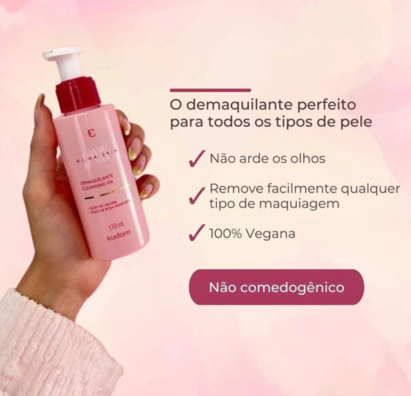 Demaquilante Nina Secrets Skin Cleasing Oil - Imagem 4