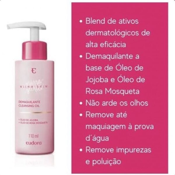 Demaquilante Nina Secrets Skin Cleasing Oil - Imagem 3