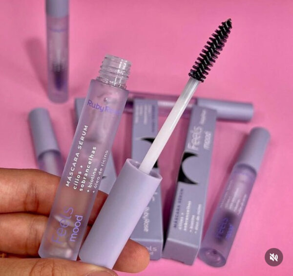 Máscara para Cílios e Sobrancelhas Serum -Ruby Rose - Incolor