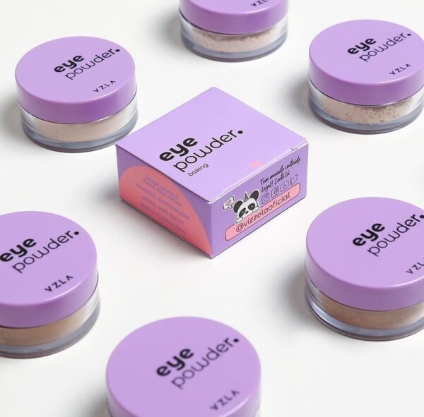 Pó Solto Eye Powder Vizzela para a área dos olhos