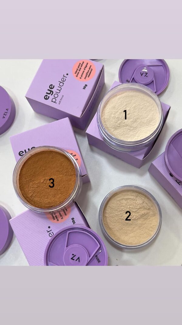 Pó Solto Eye Powder Vizzela para a área dos olhos - Imagem 2