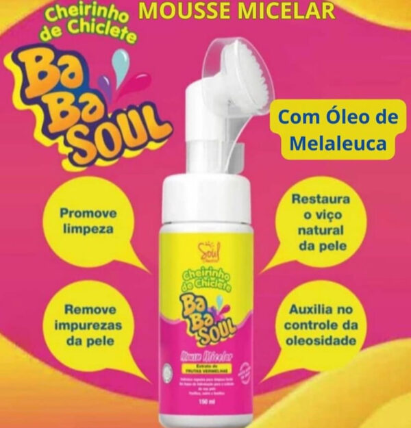Sabonete Mousse Facial Babasoul - Imagem 2