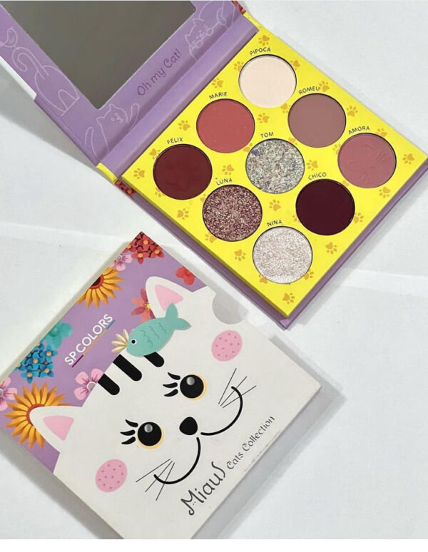 Paleta de Sombras Miaus SP Colors - Imagem 2