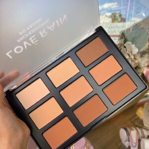 Paleta de Pó Facial Profissional Love Rain