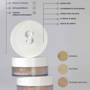 Pó Solto Translúcido SBeauty Suelen Makeup