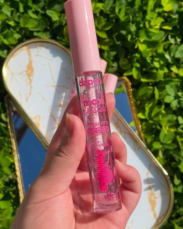 Máscara para Cílios e Sobrancelhas Incolor Dapop Rosa Mosqueta