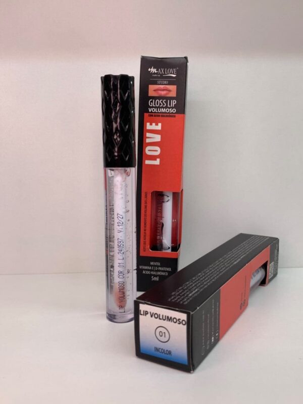 Gloss Max Love 01 Lip Volumoso