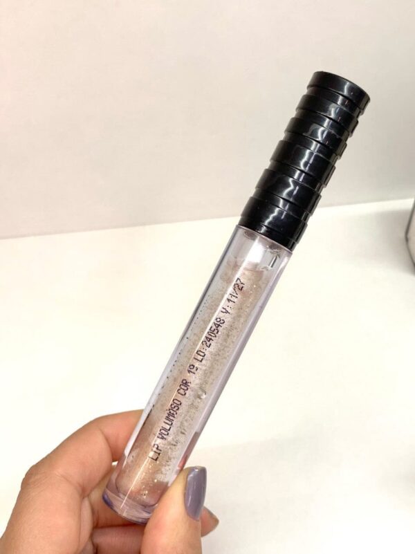 Gloss Max Love 19 Lip Volumoso com Gliter