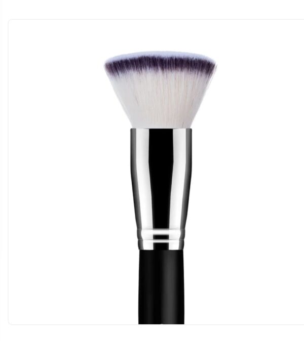 Pincel de Base Day Makeup F18 Kabuki Flat Top Fibra Ótica