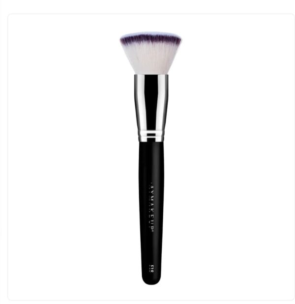 Pincel de Base Day Makeup F18 Kabuki Flat Top Fibra Ótica - Imagem 2