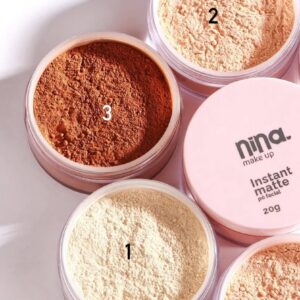 Pó Solto Facial Instant Matte Nina Makeup