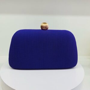 Bolsa Clutch Luxo Azul Royal