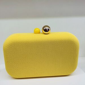 Bolsa Clutch Luxo Amarela